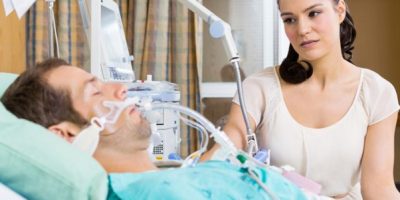 Patient on Ventilator