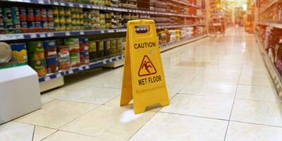 slip and fall grocery store